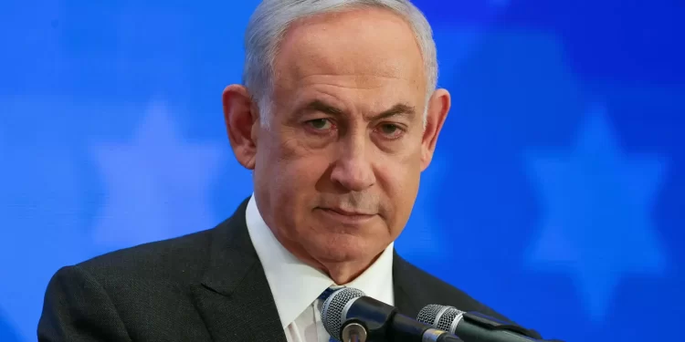 Benjamin Netanyahu em Jerusalém - 18/2/2024 (Reuters/Ronen Zvulun)