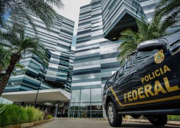 Brasília (DF), 22/02/2024, Fachada do Prédio da Polícia Federal em Brasília. Foto: Rafa Neddermeyer/Agência Brasil