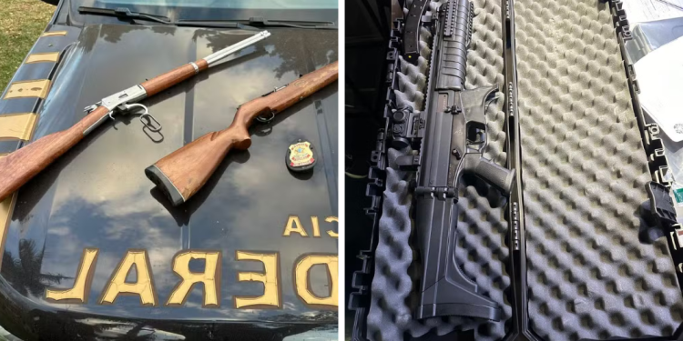 8 de janeiro: PF apreende armas com empresários suspeitos de financiar atos e bloquear estradas