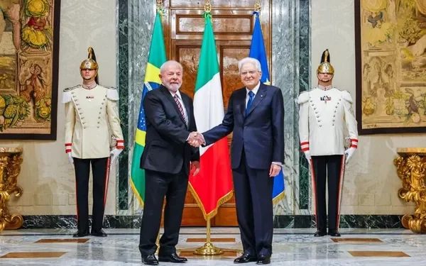 Lula recebe presidente da Itália nesta segunda-feira e deve assinar acordos de cooperação