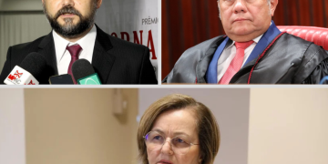 Sammy Barbosa Lopes, Carlos Frederico Santos e Marluce Caldas | Divulgação/Agência Senado/Secom TSE