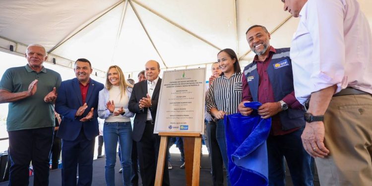 “Água pelos próximos 50 anos”, diz Ibaneis ao inaugurar obras da Caesb