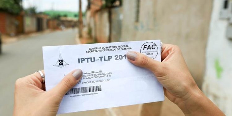 Quarta parcela do IPTU vence nesta semana no DF; veja calendário