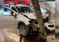 Veja como ficou o carro do motorista vítima de tentativa de latrocínio