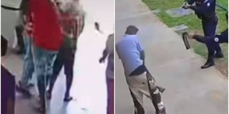 Homem invade restaurante no DF e ameaça clientes com faca; veja