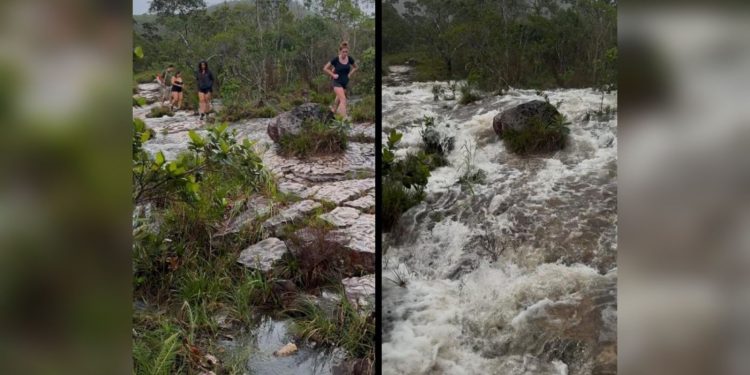 Período chuvoso acende alerta sobre perigos em trilhas e cachoeiras