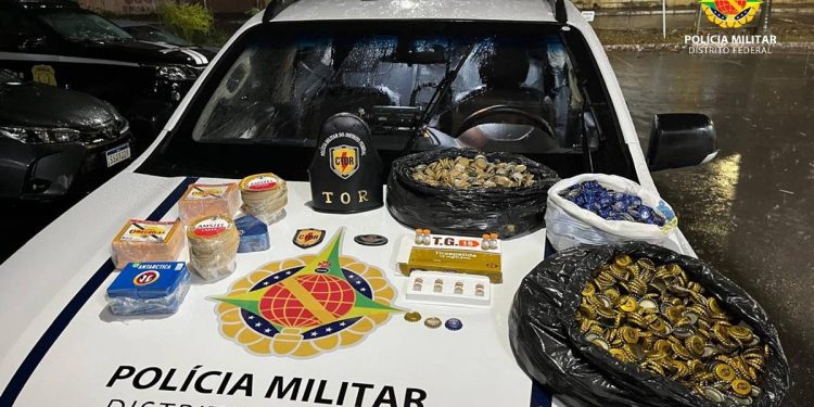 PMDF apreende Mounjaro e material para falsificação de bebidas