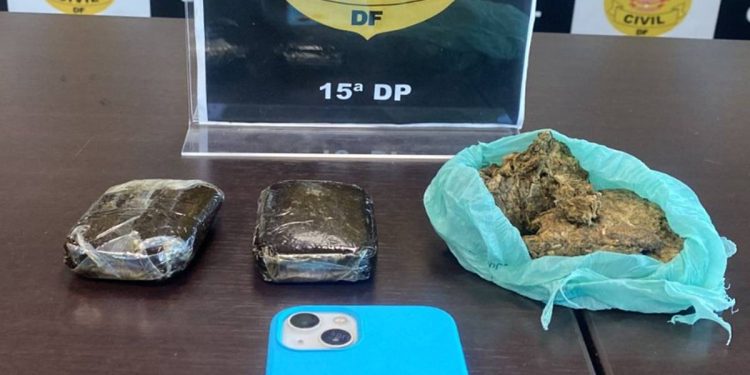 Traficante é flagrado fazendo delivery de “drogas gourmet” no DF