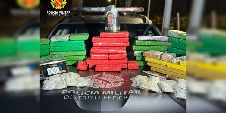 Baixa no tráfico: PMDF apreende drogas avaliadas em R$ 500 mil