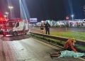 Jovem morre atropelado ao tentar atravessar a BR-020