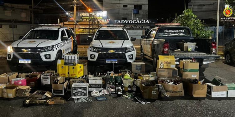 PMDF estoura laboratório de falsificação de bebidas em Sobradinho