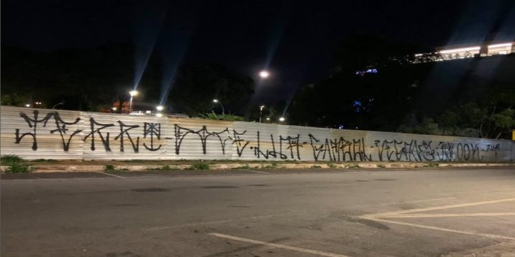 Gangues de pichadores que planejavam atacar Congresso é alvo da PCDF