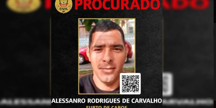 PMDF prende “casal do cobre”, que mais roubava cabos de energia