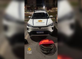 Homem envolvido em diversos furtos de fio de cobre é preso no DF
