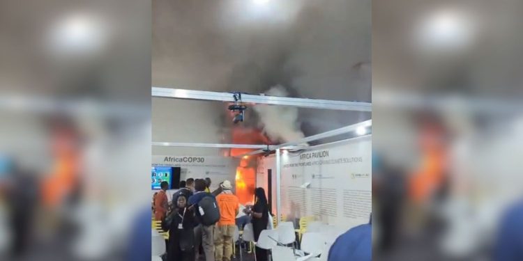 Rápido como o fogo: desinformação vira arma política sobre incêndio na COP30