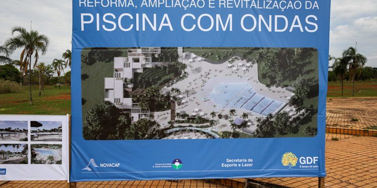 Obra da Piscina com Ondas chega à fase de instalação de máquinas; veja