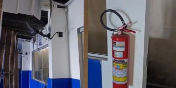 Veja como ficou academia atingida por incêndio no Jardim Botânico