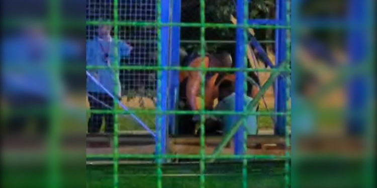 Nicolândia: funcionário fica ferido ao cair e bater rosto em brinquedo