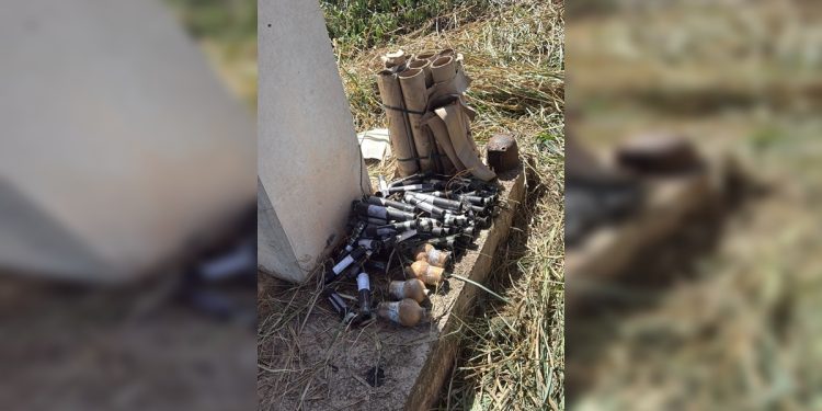 Material explosivo deixado embaixo de passarela é detonado pela PMDF