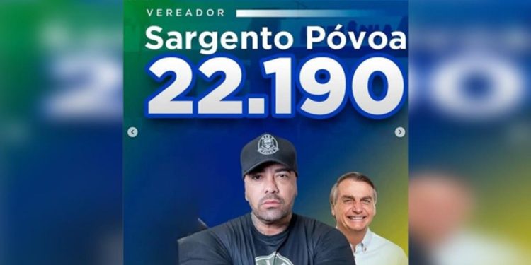 PM que torturava vítimas foi candidato e usava santinho de Bolsonaro