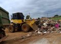 Lixo, entulho e até bichos mortos são retirados das margens de rodovia