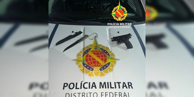 Ladrão é preso após invadir casa em área nobre do DF com arma falsa