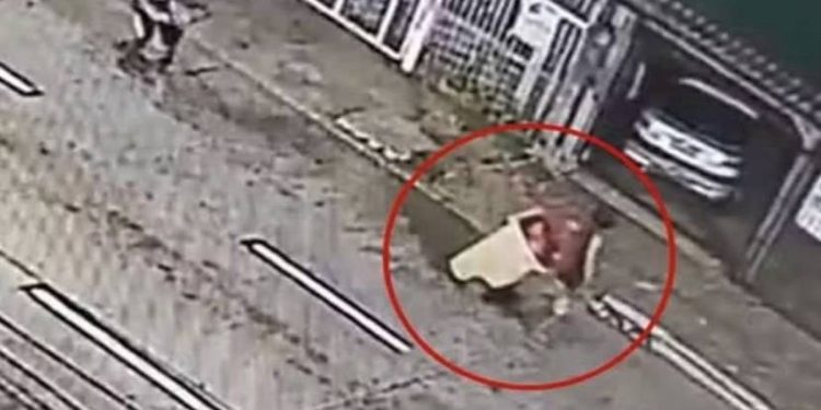 Mulher nua morta em lixeira: polícia prende suspeitos e colhe imagens