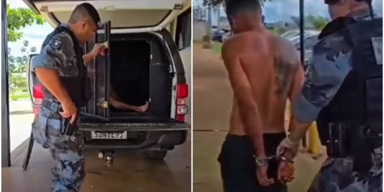 “Vou te cortar todinha”: foragido que ameaçou ex é preso no Entorno