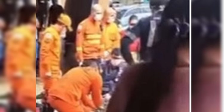 Homem de 55 anos morre após cair em rua comercial do DF