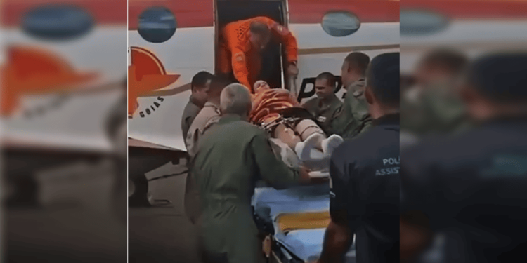 PM atropelada em abordagem é levada de avião para casa após cirurgia