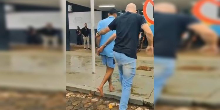 Ladrão é preso na casa da irmã após assaltar loja no DF e fazer ameaças. Veja vídeo