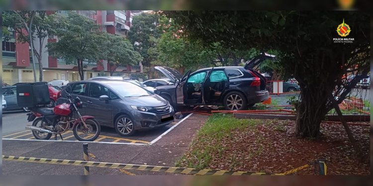 Motorista é preso após bater em central de gás de prédio na Asa Norte