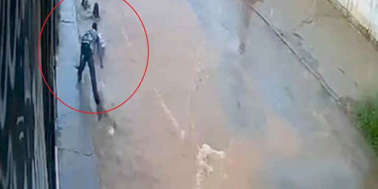 Mãe e filha são arrastadas por enxurrada durante temporal no Entorno. Veja vídeo