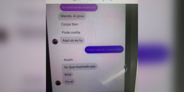 Veja conversas de professor com menino de 13 anos: “Manda corpo todo!”