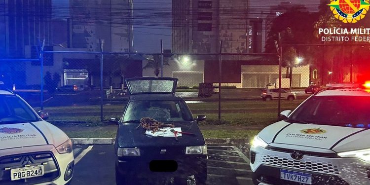 Trio é preso por furto de cabos de energia em área nobre do DF