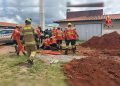Homem soterrado em obra no DF morre após dois dias internado