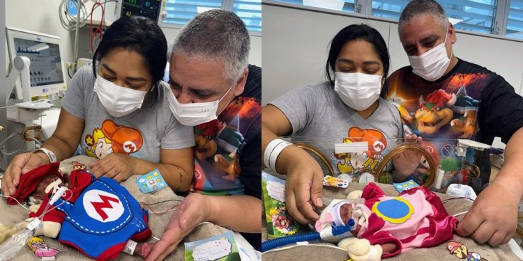 Mãe com doença autoimune dá à luz bebê com peso de uma lata de refri