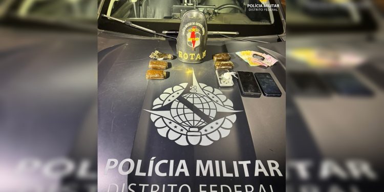 Homem que usava filhas como disfarce para traficar no DF é preso