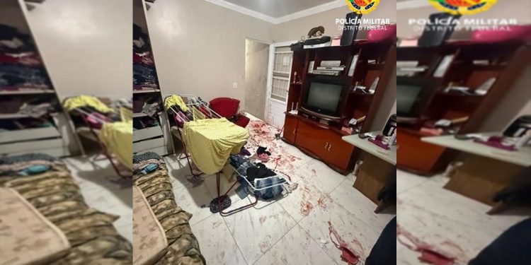 Homem tenta matar companheira com facada no tórax e acaba preso no DF