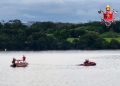 Bombeiros fazem buscas por homem que se afogou no Lago Paranoá