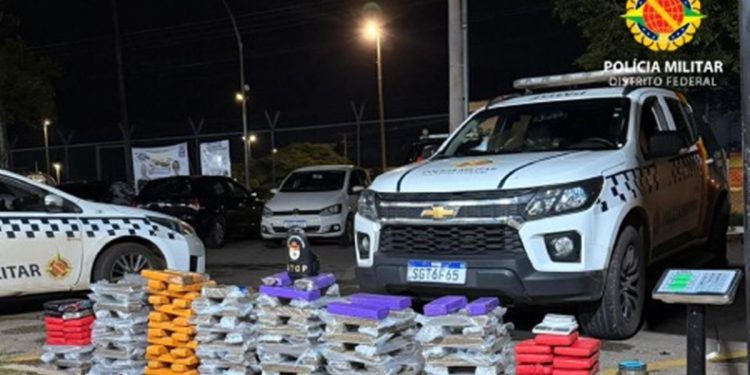 Polícia Militar apreende R$ 1 milhão em drogas no Recanto das Emas
