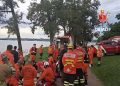 Homem de 73 anos é atingido por raio dentro de canoa no Lago Paranoá