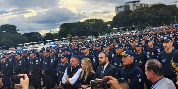 Reforço policial: mais 900 militares atuarão na área central de Brasília