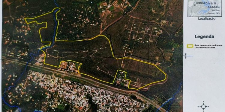 Parque será criado em região que quase foi usada para “salvar” o BRB