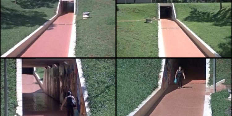 Câmeras de segurança das passarelas subterrâneas já estão em operação