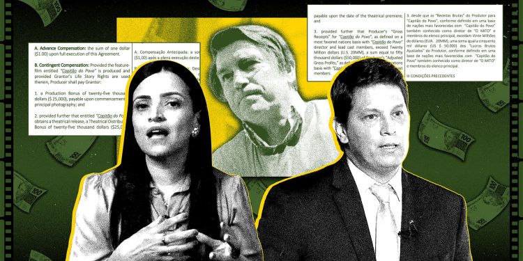 Mário Frias e Karina da Gama teriam oferecido até R$ 500 mil pela história de Bolsonaro