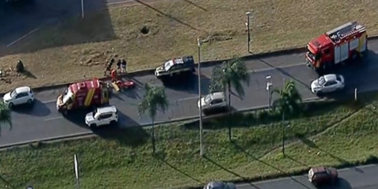 Mulher morre após ter o crânio esmagado em atropelamento na BR-040