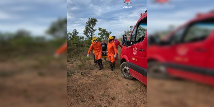 Acidentes em trilhas do DF deixam um motociclista morto e outro ferido