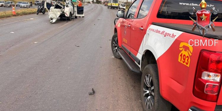 Reversão do trânsito na BR-070 é suspensa por causa de grave acidente