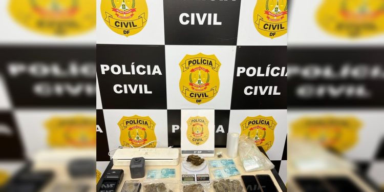 Tráfico para playboys na Asa Norte: PCDF apreende R$ 17 mil de skunk. Veja vídeo